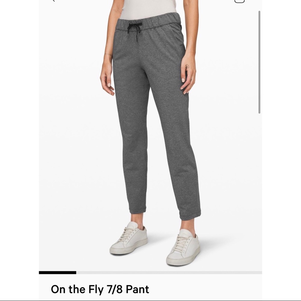 NWT Lululemon On the Fly 7/8 Pant size 6